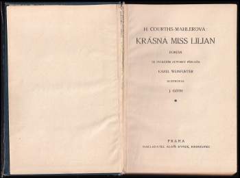 Hedwig Courths-Mahler: Krásná miss Lilian