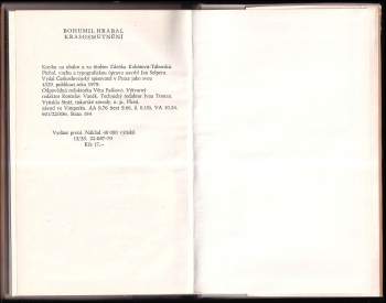 Bohumil Hrabal: Krasosmutnění