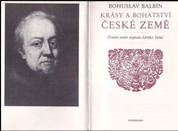 Bohuslav Balbín: Krásy a bohatství České země