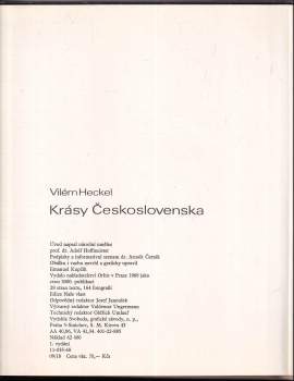 Vilém Heckel: Krásy Československa