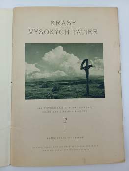 K Procházka: Krásy Vysokých Tatier