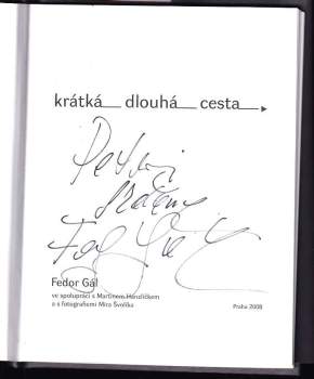Fedor Gál: Krátká dlouhá cesta