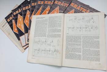 Jan Šíma: Krátké vlny - oficielní orgán čav. čs. amatérů vysilačů a SSKA 1948 - ročník VIII. - čísla 1 - 10 + 12
