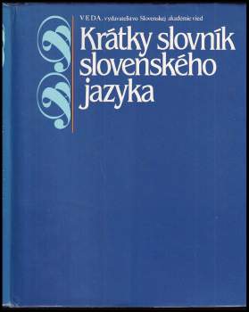 Krátky slovník slovenského jazyka