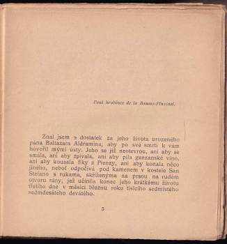 Henri de Régnier: Krátký život Baltazara Aldramina Benátčana