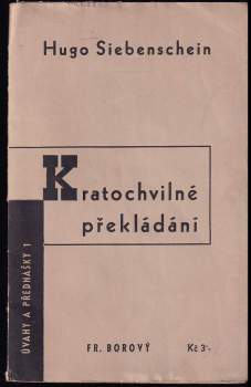 Kratochvilné překládání