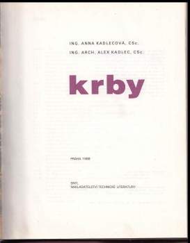 Anna Kadlecová: Krby