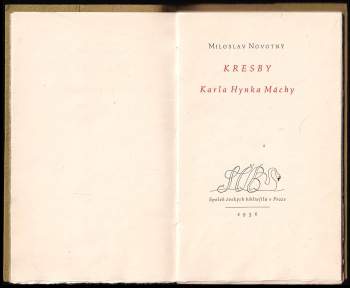 Miloslav Novotný: Kresby Karla Hynka Máchy