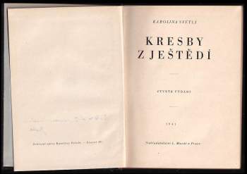 Karolina Světlá: Kresby z Ještědí