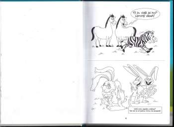 Mirek Vostrý: Kreslené vtipy pro děti