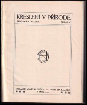 Karel Wellner: Kreslení v přírodě