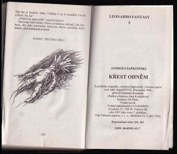 Andrzej Sapkowski: Křest ohněm