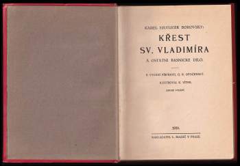 Karel Havlíček Borovský: Křest sv. Vladimíra a ostatní básnické dílo