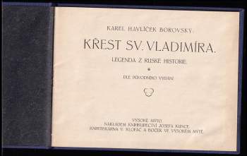 Karel Havlíček Borovský: Křest sv. Vladimíra