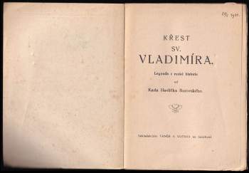 Karel Havlíček Borovský: Křest sv. Vladimíra