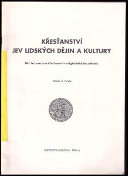 Křesťanství jev lidských dějin a kultury