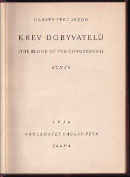 Krev dobyvatelů