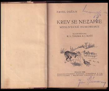 Pavel Dušan: Krev se nezapře