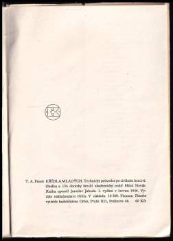 T. A Pánek: Křídla mladých