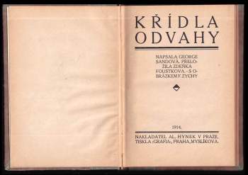 George Sand: Křídla odvahy