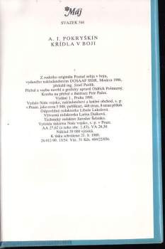 Aleksandr Ivanovič Pokryškin: Křídla v boji