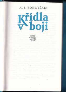 Aleksandr Ivanovič Pokryškin: Křídla v boji