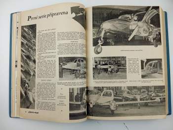 Jaroslav Maršálek: Křídla vlasti KOMPLETNÍ ROČNÍKY 1957 + 1958 + 1959 + 1960