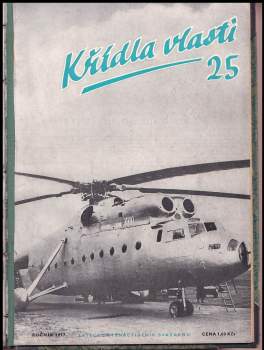 Jaroslav Maršálek: Křídla vlasti - letecký čtrnáctideník Svazarmu - ročník 1957 - čísla 1 - 26 - KOMPLETNÍ ROČNÍK