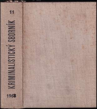 Otakar Fišer: Kriminalistický sborník 1968