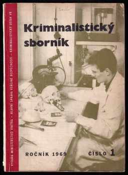 Otakar Fišer: Kriminalistický sborník 1969