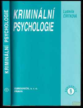 Ludmila Čírtková: Kriminální psychologie