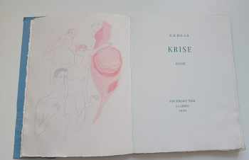 Karel Hugo Hilar: Krise