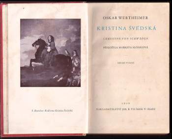 Oskar von Wertheimer: Kristina Švédská