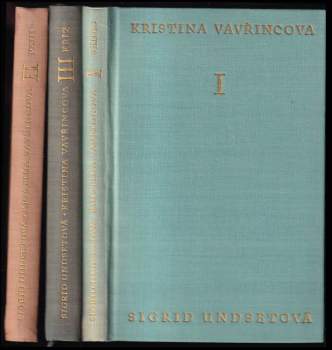 Sigrid Undset: Kristina Vavřincova
