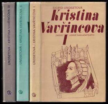 Sigrid Undset: Kristina Vavřincová