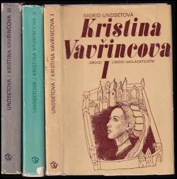 Kristina Vavřincová : III. díl - Kříž - Sigrid Undset (1977, Lidové nakladatelství) - ID: 66667