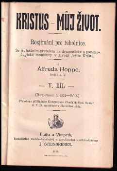 Alfred Hoppe: Kristus-můj život