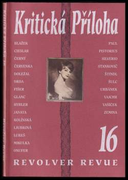 Kritická Příloha - Revolver Revue 16