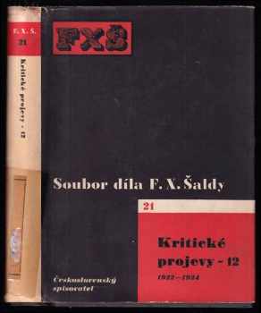 Kritické projevy 12
