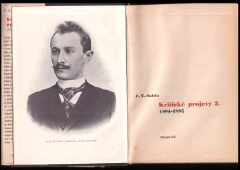 F. X Šalda: Kritické projevy