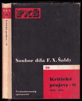 Kritické projevy 11