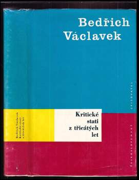 Kritické stati z třicátých let