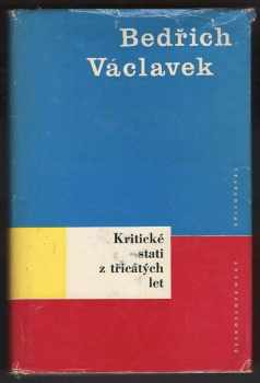 Kritické stati z třicátých let