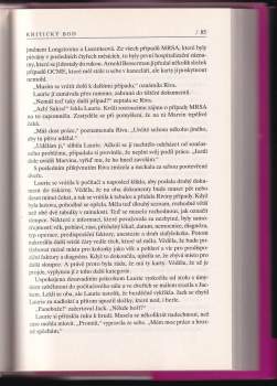Robin Cook: Kritický bod