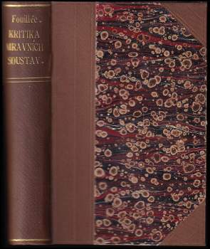 Kritika mravních soustav naší doby