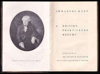 Immanuel Kant: Kritika praktického rozumu