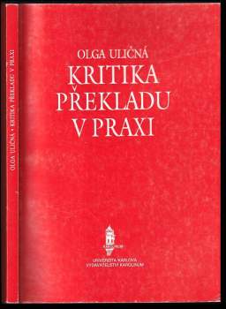Kritika překladu v praxi