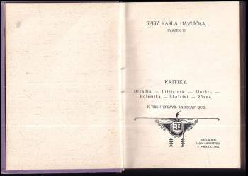 Karel Havlíček Borovský: Kritiky