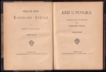 Karolina Světlá: Kříž u potoka