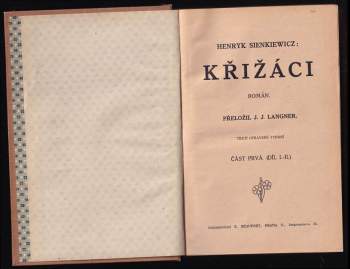 Henryk Sienkiewicz: Křižáci